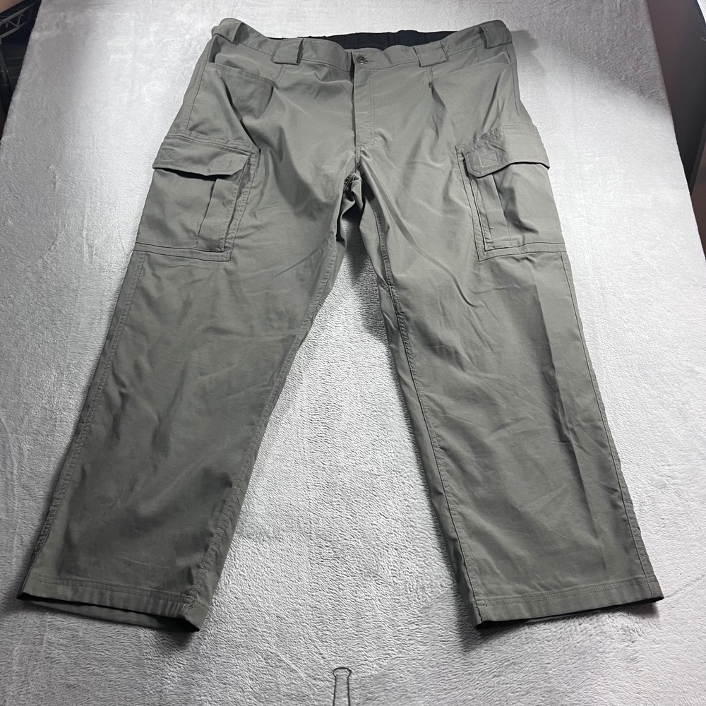Duluth Trading Co Dry on the Fly Cargo Pants Mens 3XL x 30 Gray Green 71700